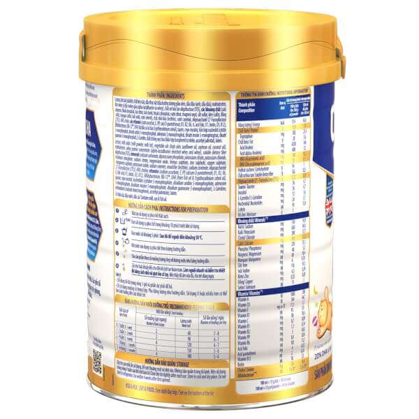 [HCM]Sữa bột Optimum Gold (OPTIMIX) số 1 800g