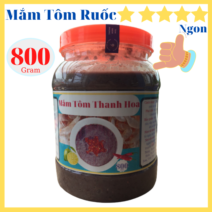 Mắm tôm ngon Thanh Hóa hũ 800gram
