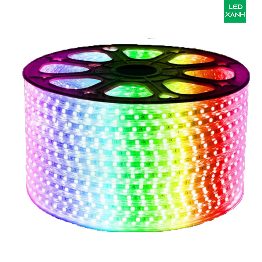 Led dây 2835 nhiều màu đuổi, 48 led ( sét 10m kèm nguồn nháy)