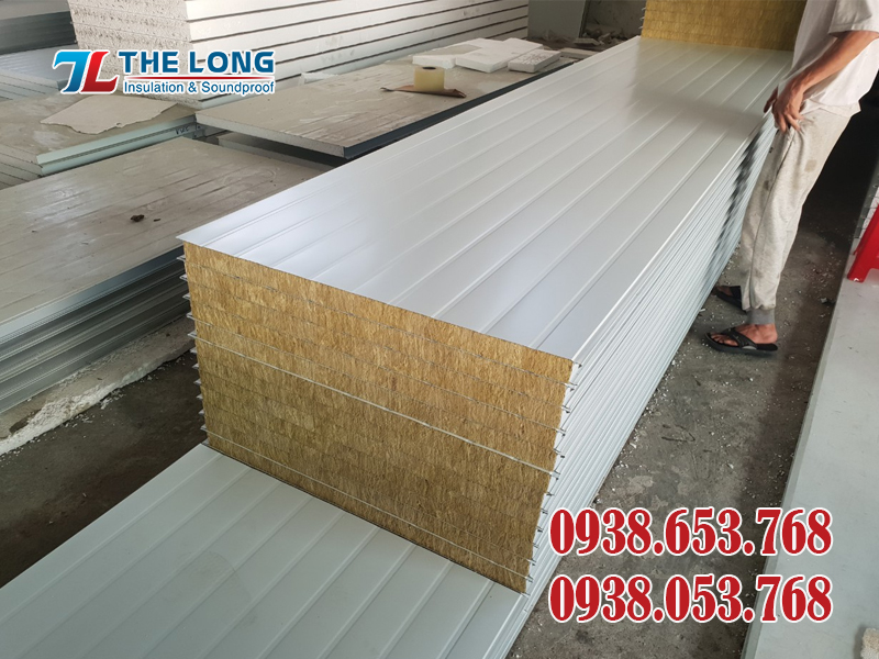 Tấm Panel RockWool chống cháy