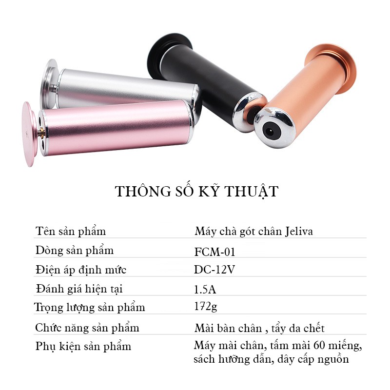 Máy chà gót , máy trà gót chân