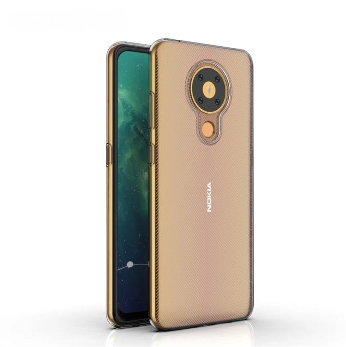 Ốp dẻo trong suốt cho Nokia 5.3 (Hàng loại A)