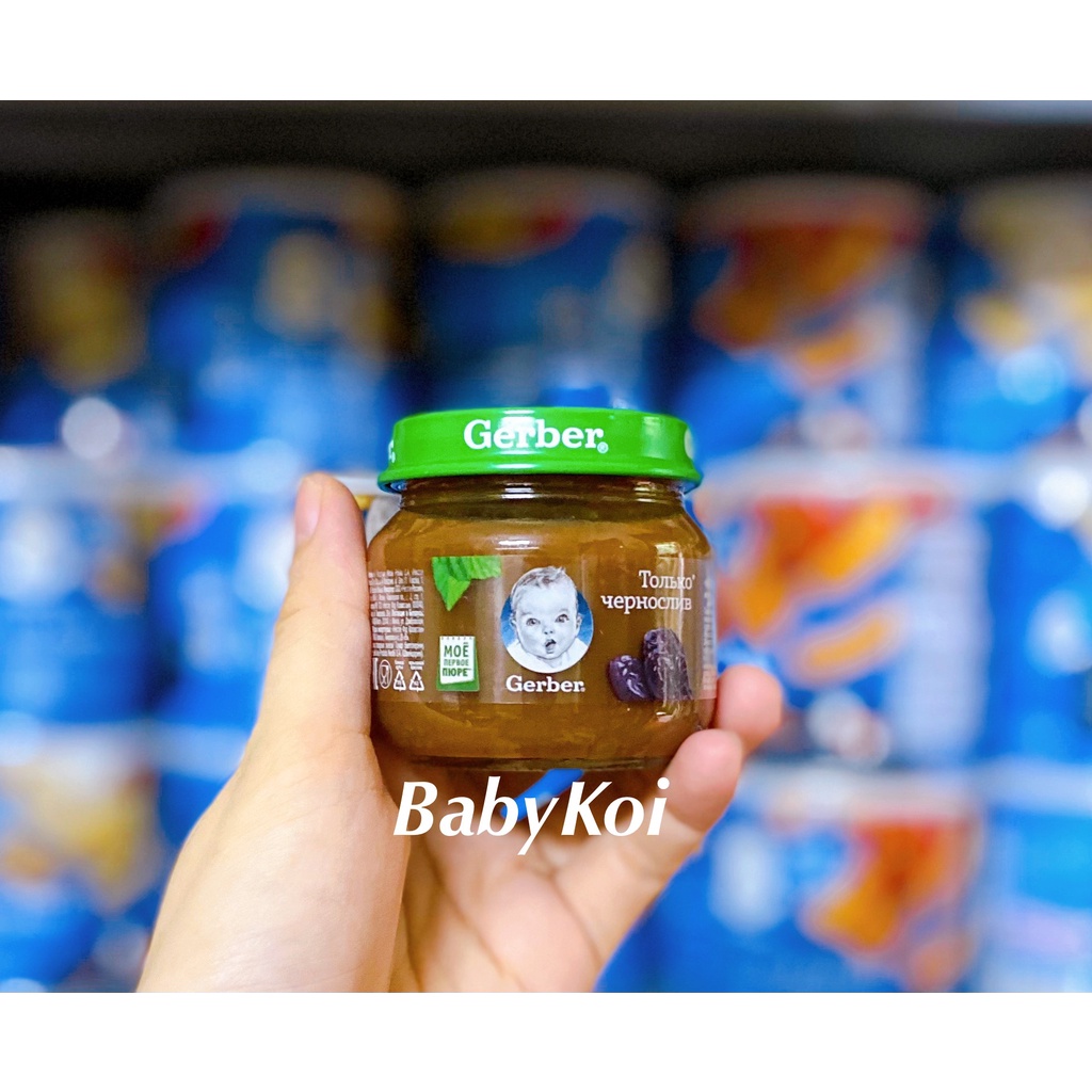 Mận đen nghiền Gerber cho bé 56g