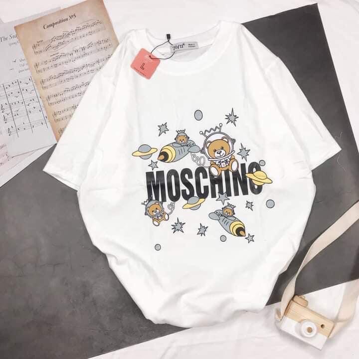 # Áo thun nữ cotton MOSCHINO cá tính, trẻ trung