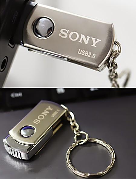 USB Sony Móc Khóa 8GB/16G/ 32G (XÁM)
