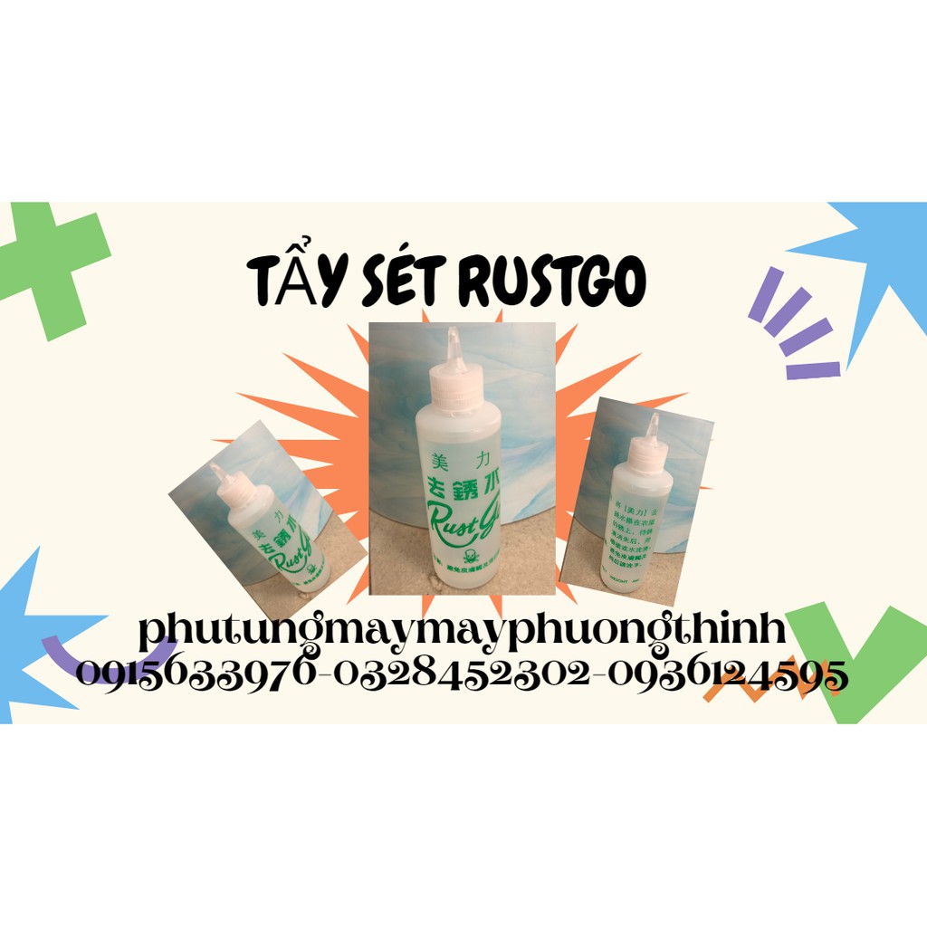 Tẩy sét rustgo