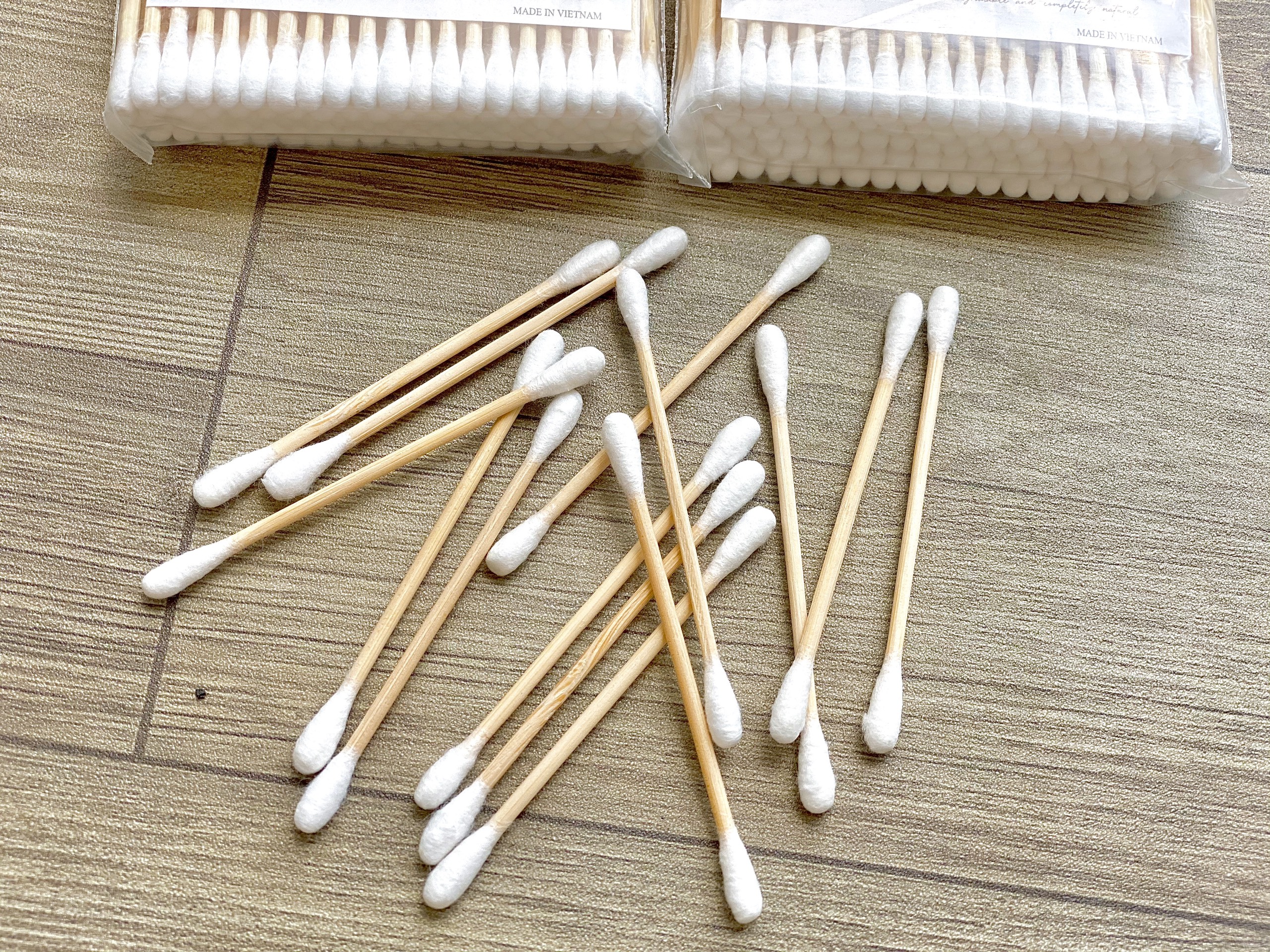 COMBO 5 GÓI 100 QUE TĂM BÔNG THÂN TRE (Thân Thiện Với Môi Trường)