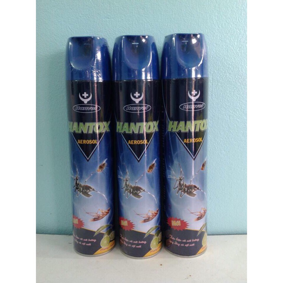 [ Bình xịt côn trùng HANTOX AEROSOL 600ML ]