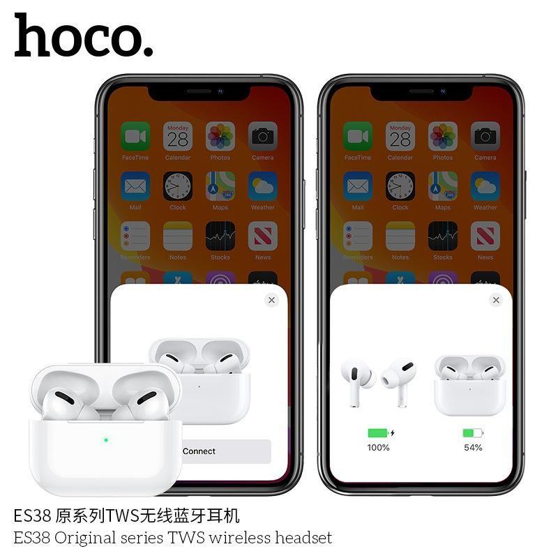 Tai Nghe Hoco Bluetooth Cảm Ứng 2 Bên TWS V5.0 Có Mic ES38