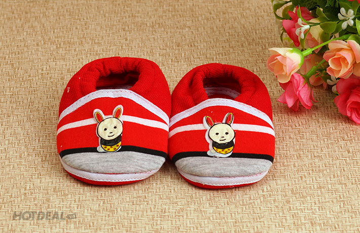 Giày vải tập đi cho bé-1 đôi  ( chiều dài giày là 12cm )