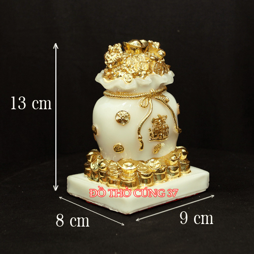 [ Size nhỏ ] TÚI KIM BẢO PHONG THỦY [ BỘT ĐÁ + NHỰA COMPOSITE ]