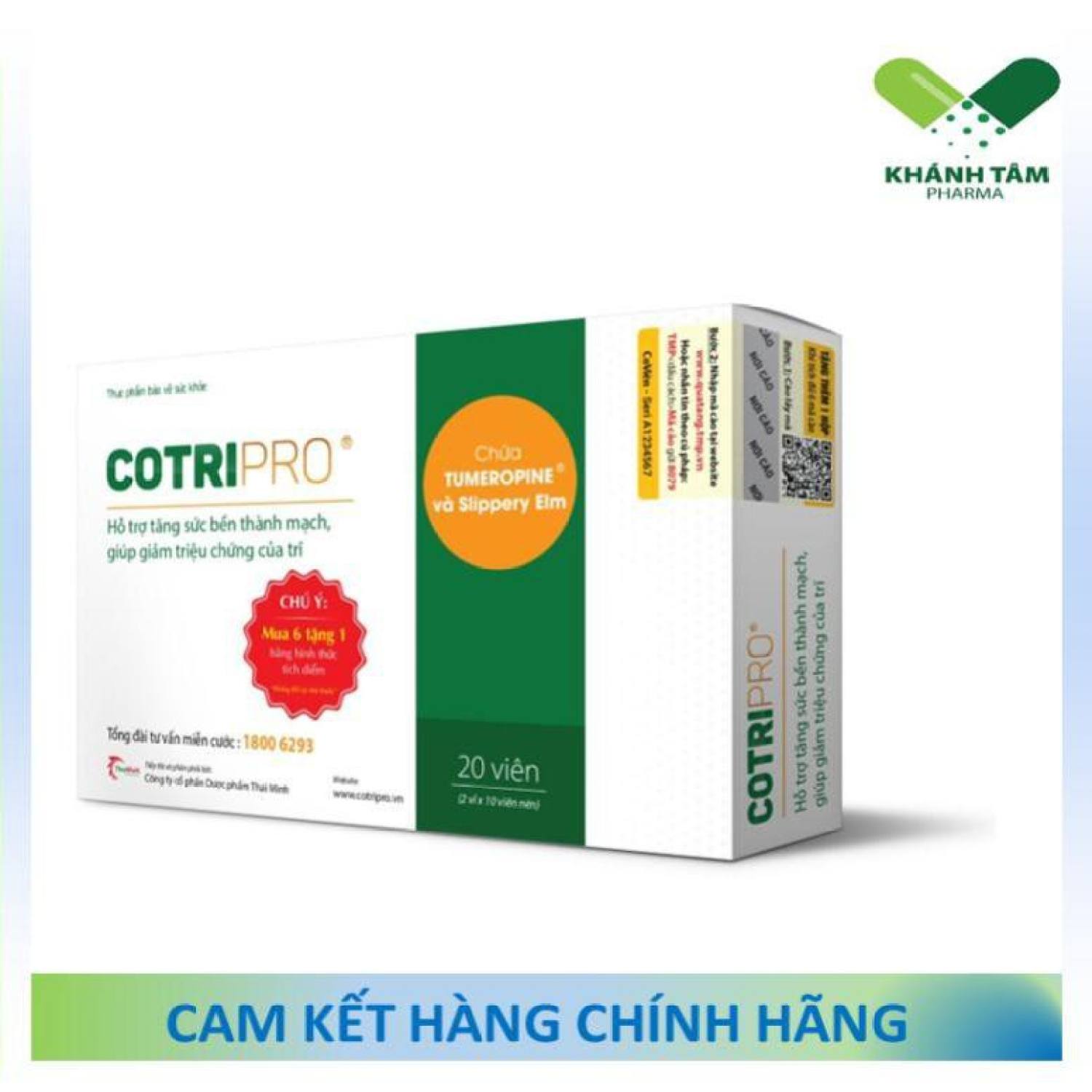 COTRIPRO - Trĩ nội, trĩ ngoại, cotri pro
