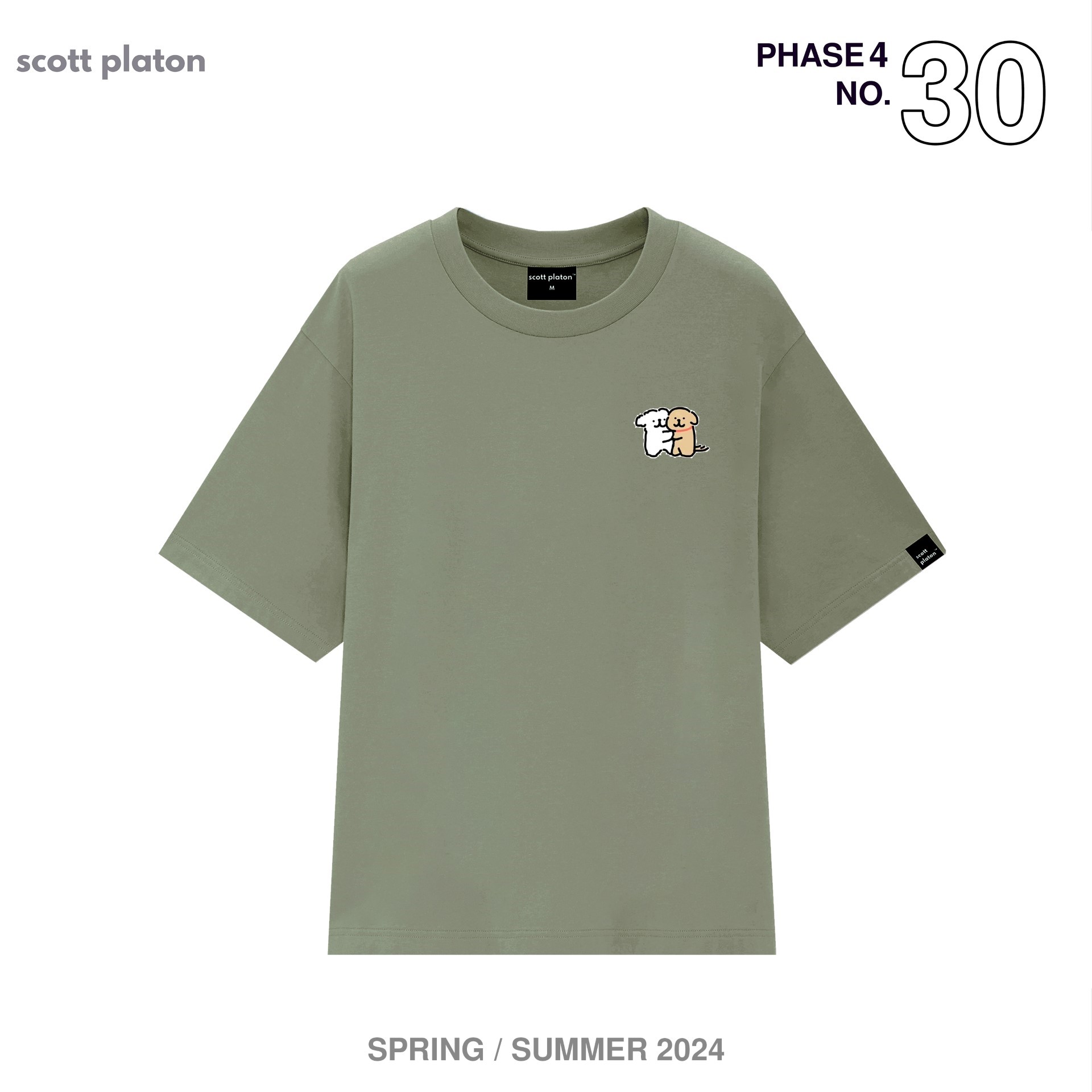 Scott Platon Áo thun Chúng Mình Bên Nhau - Chất liệu cotton dày dặn đứng form
