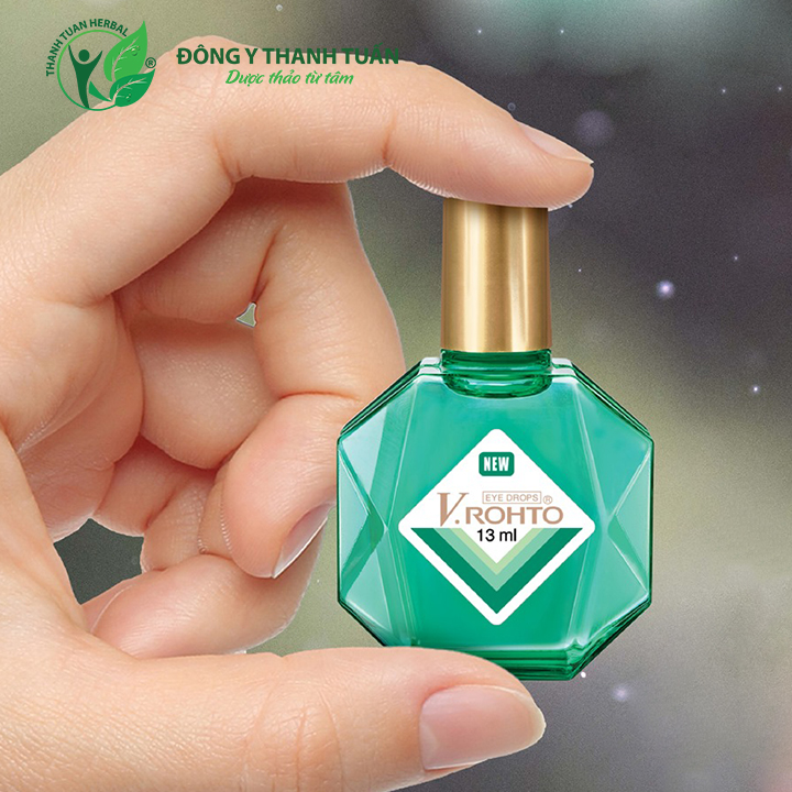 Nhỏ Mắt New V.Rohto 13ml - Cho Đôi Mắt Khỏe Đẹp