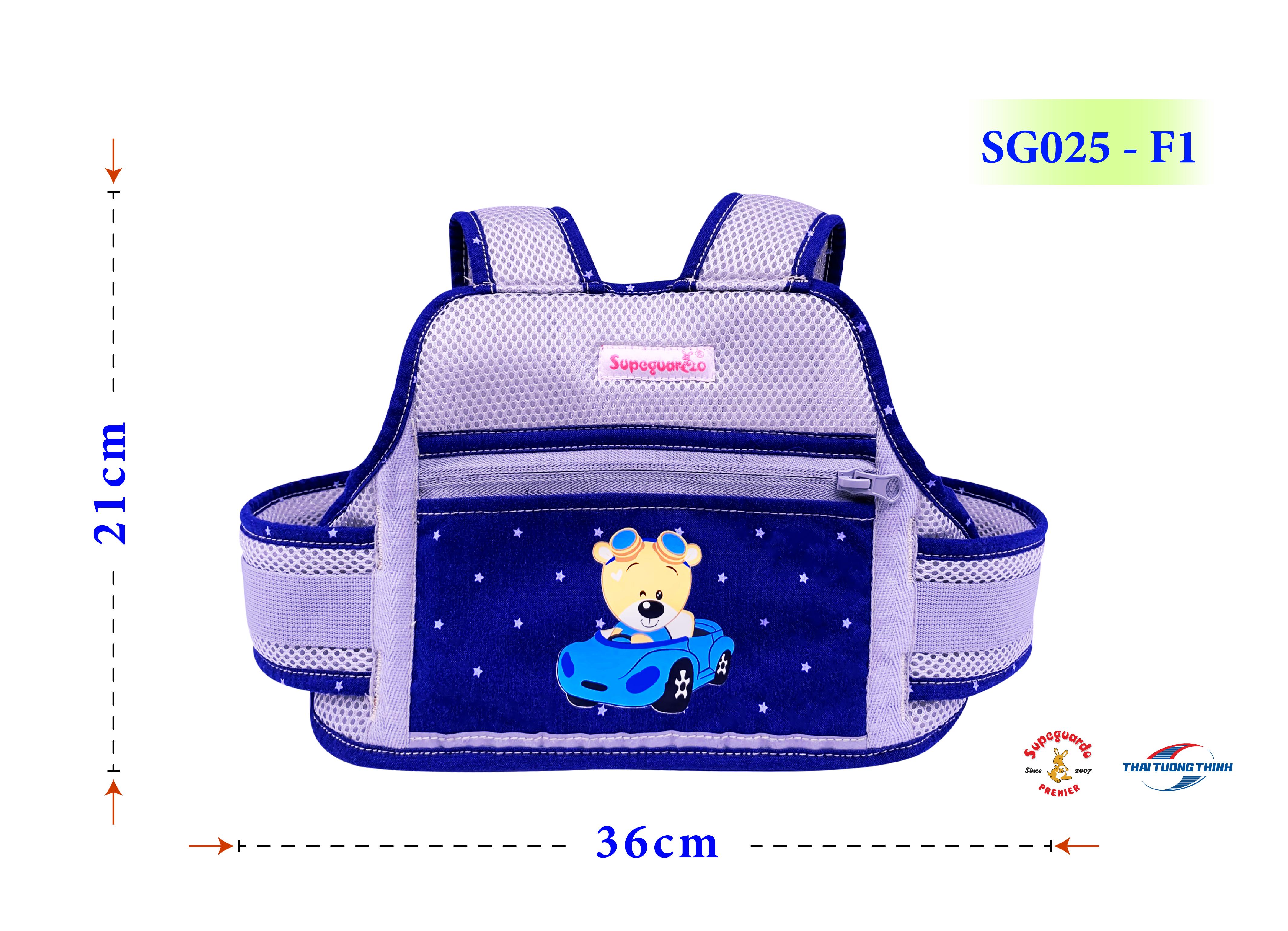 [HCM]ĐAI XE MÁY KIỂU BALÔ SUPERGURAD size XL