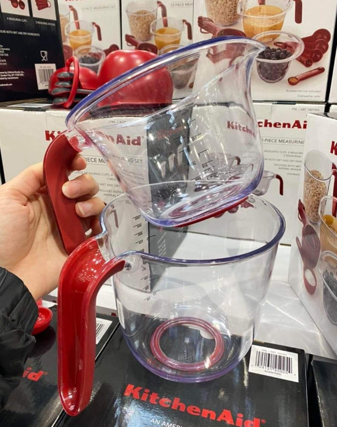 Bộ dụng cụ đo lường kitchenaid 12 món