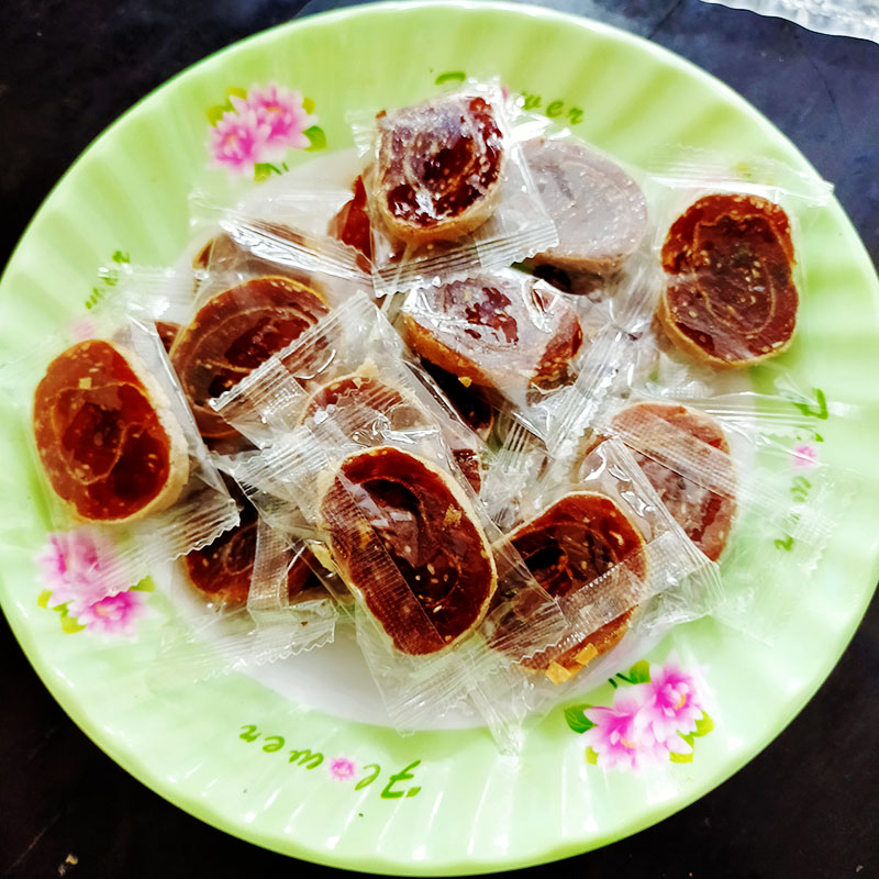 Bánh tráng dừa cuộn mứt chuối dẻo 500 gram
