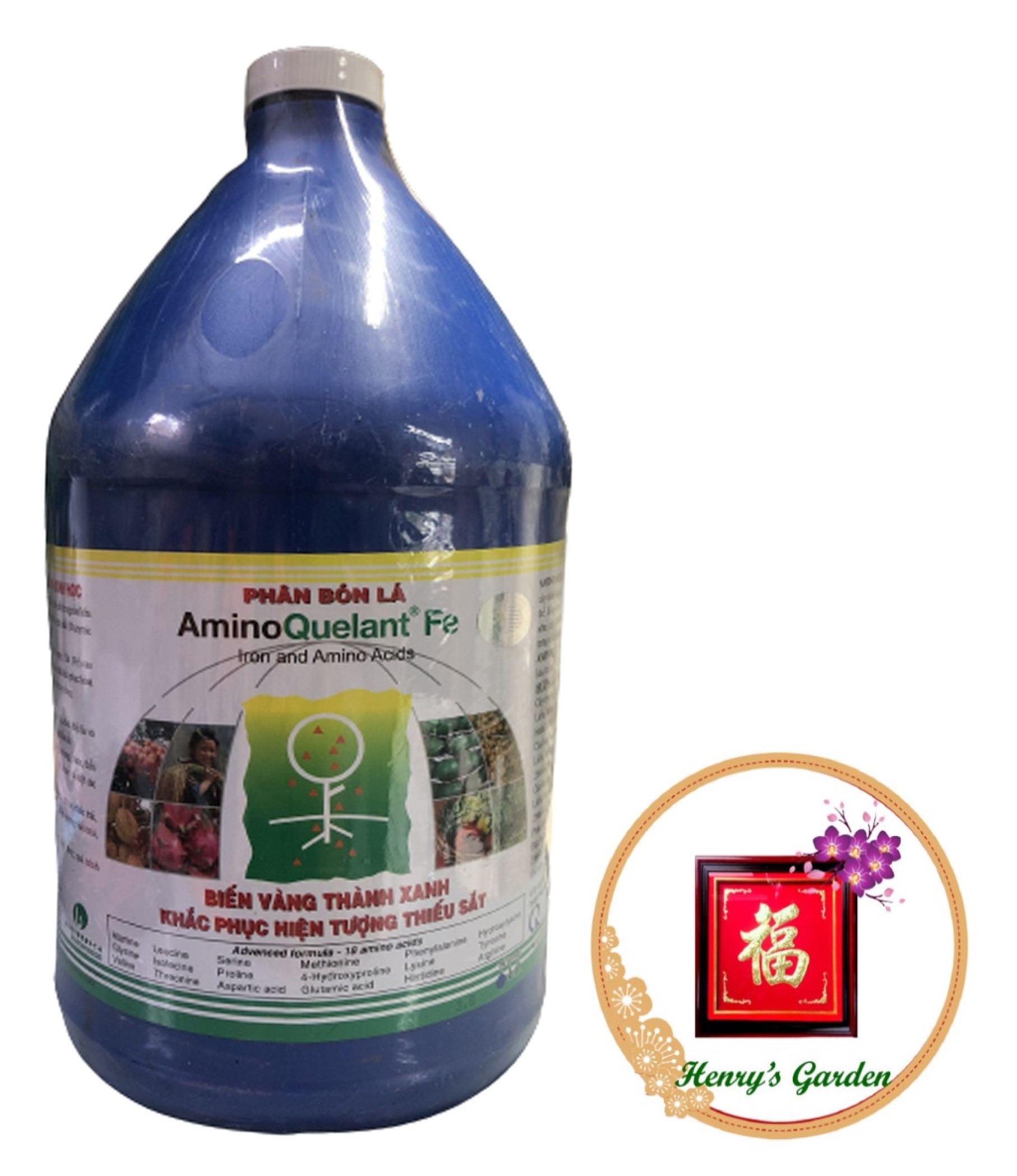 Phân Bón Lá Amino Quelant Fe - #069A# 1gallon
