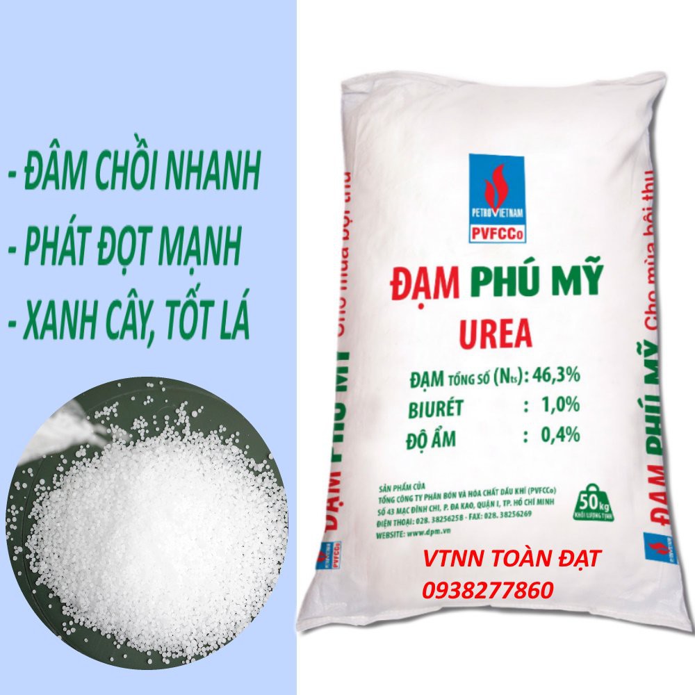 Phân bón ure - phân đạm phú mỹ
