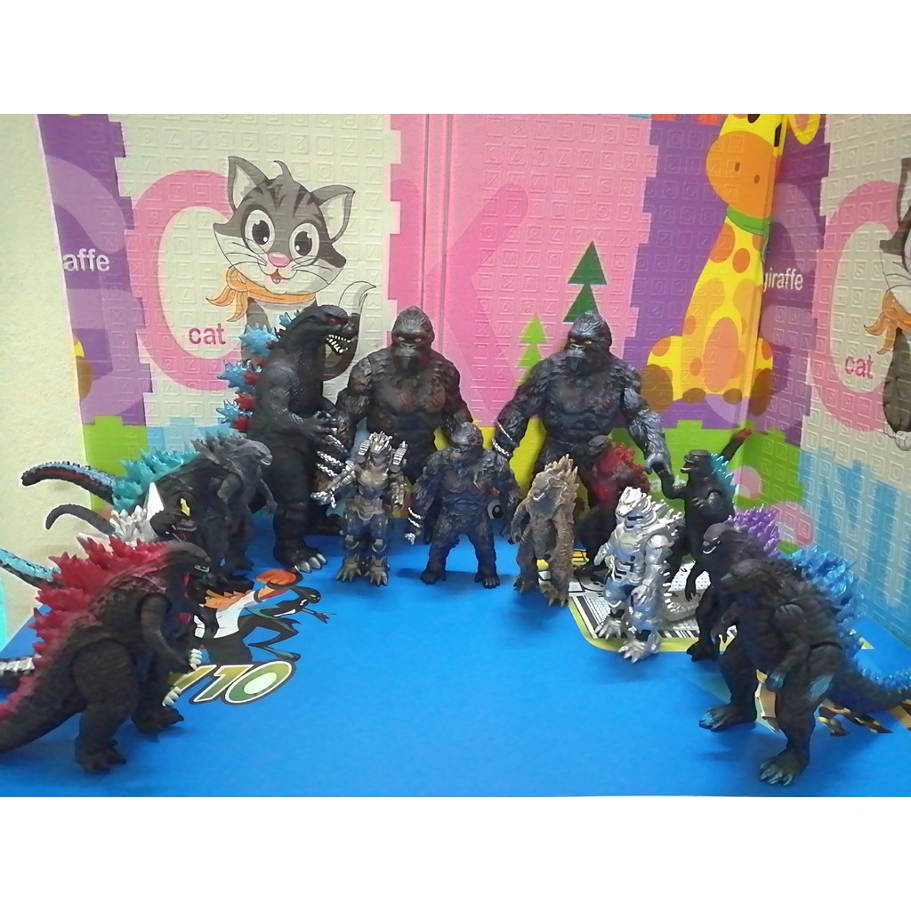 Combo 2 mô hình Godzilla & King Kong