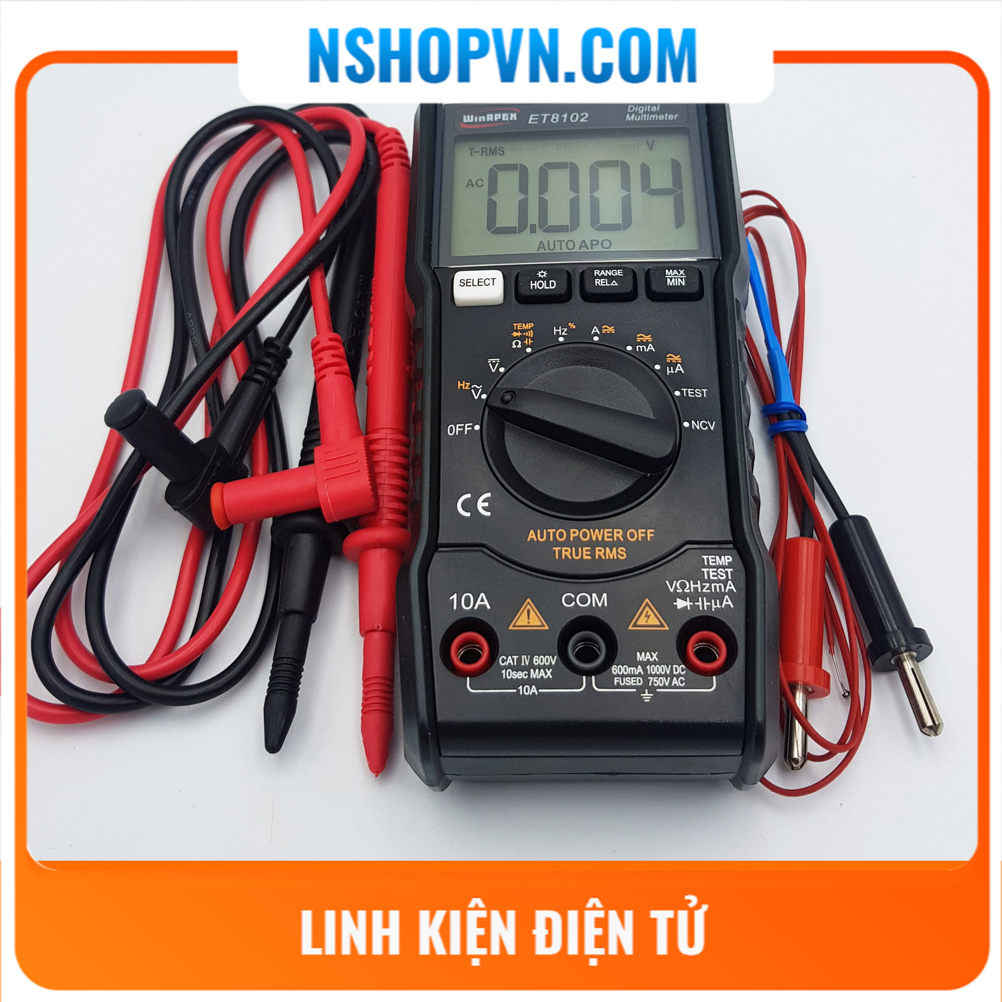 Đồng hồ điện tử WinAPEX ET8101, ET8102, ET8103 Auto