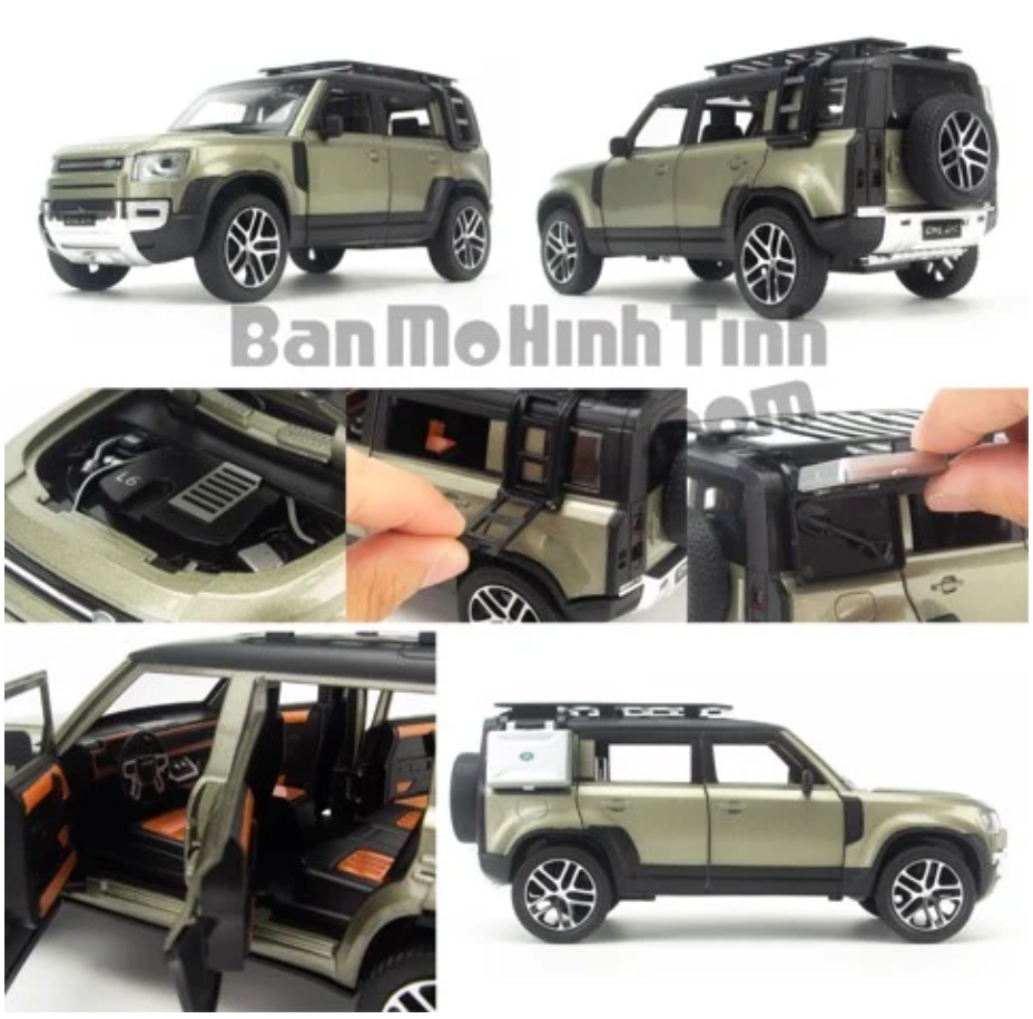 Mô hình xe Rand Rover 1:24