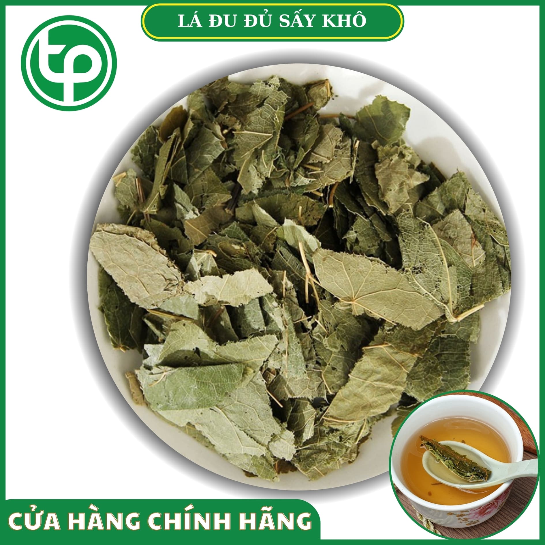 Lá đu đủ sấy khô 500g - Thảo Dược Tấn Phát