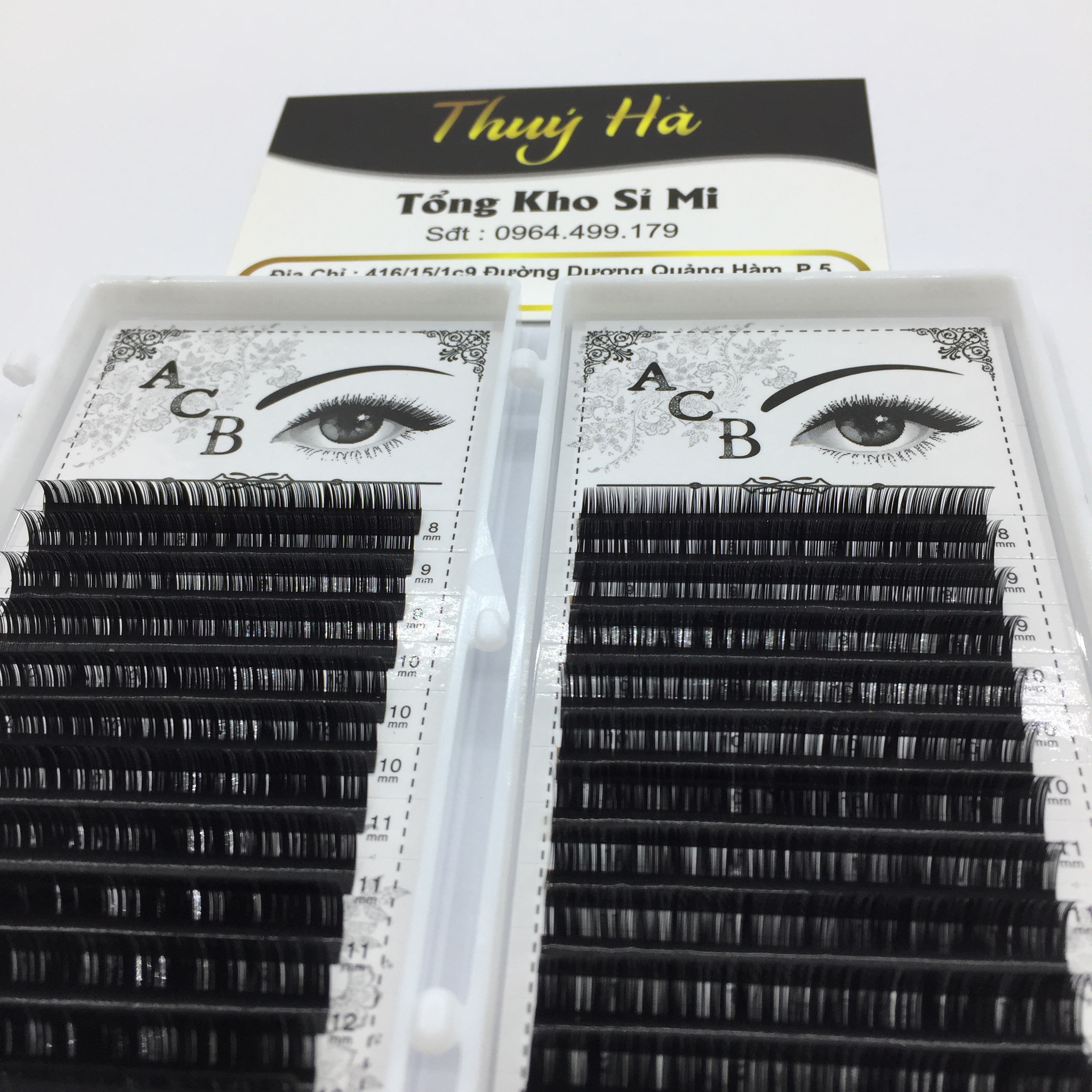 Mi ACB Mix Độ Cong C - D -CC -U - Thúy Hà Eyelash