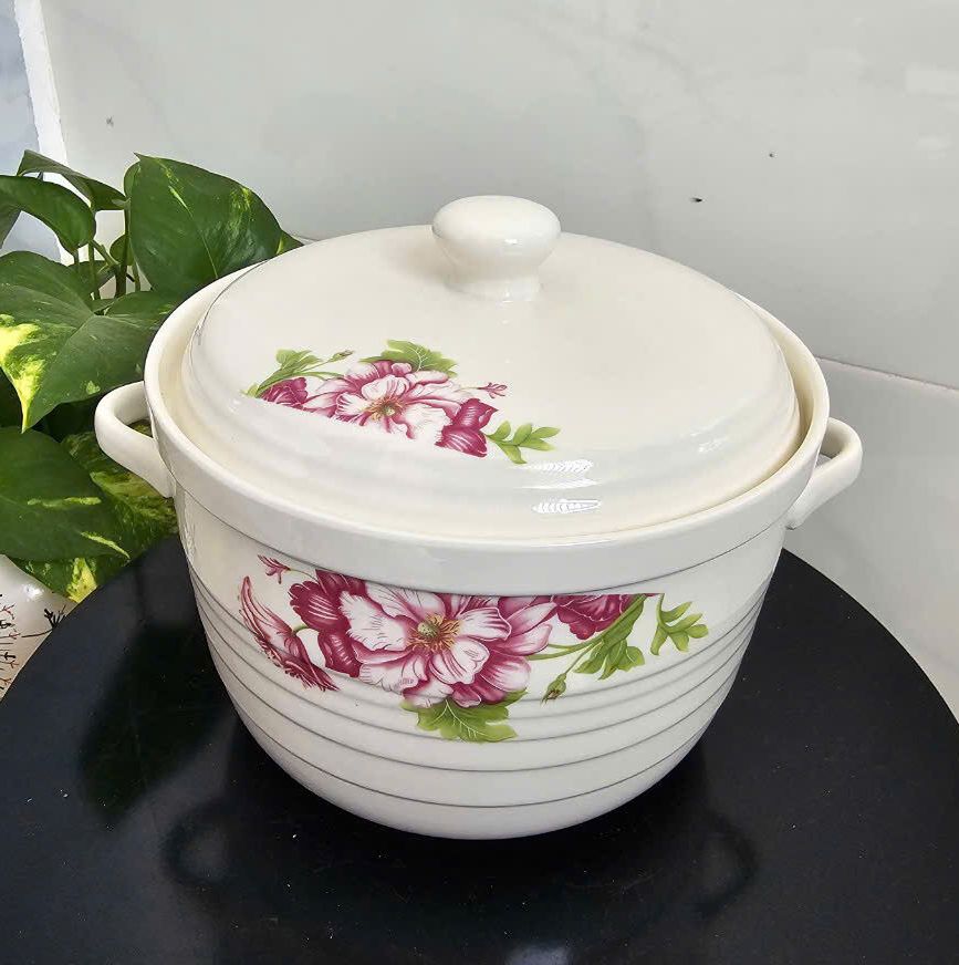 Thố sứ nắp sứ cao cấp