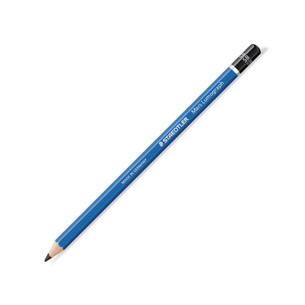 Bút chì gỗ Đức STAEDTLER Mars Lumograph 2B/4B/5B/6B/HB