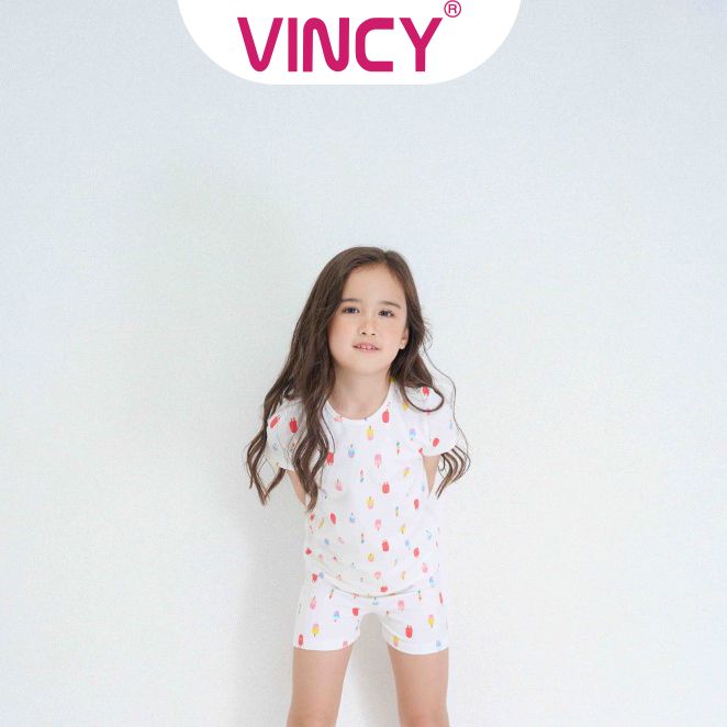 [Mua 3 giảm 20%, mua 2 giảm 15%] Bộ Đồ Short Thun Bé Vincy KST022S32