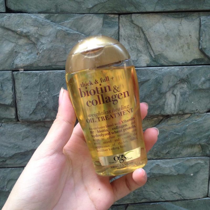 Tinh Dầu Dưỡng Tóc Biotin Collagen