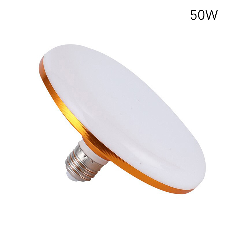Dongchigai bóng đèn led đèn led ufo 12w 18w 24w 36w 50w siêu sáng đèn nhà để xe