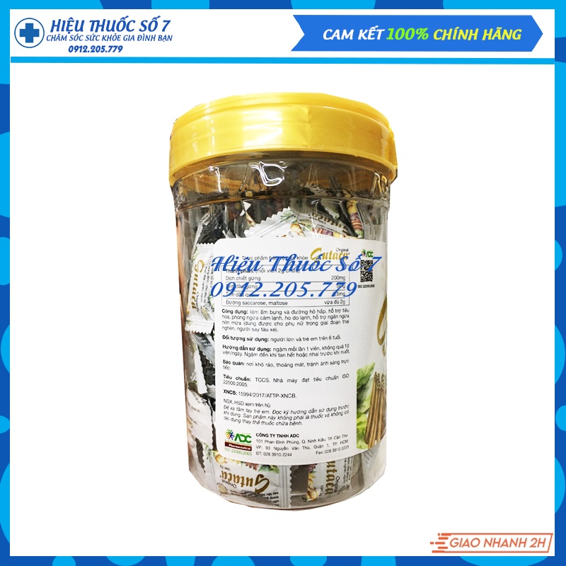Kẹo Gừng Gutaca Original hộp 200 viên