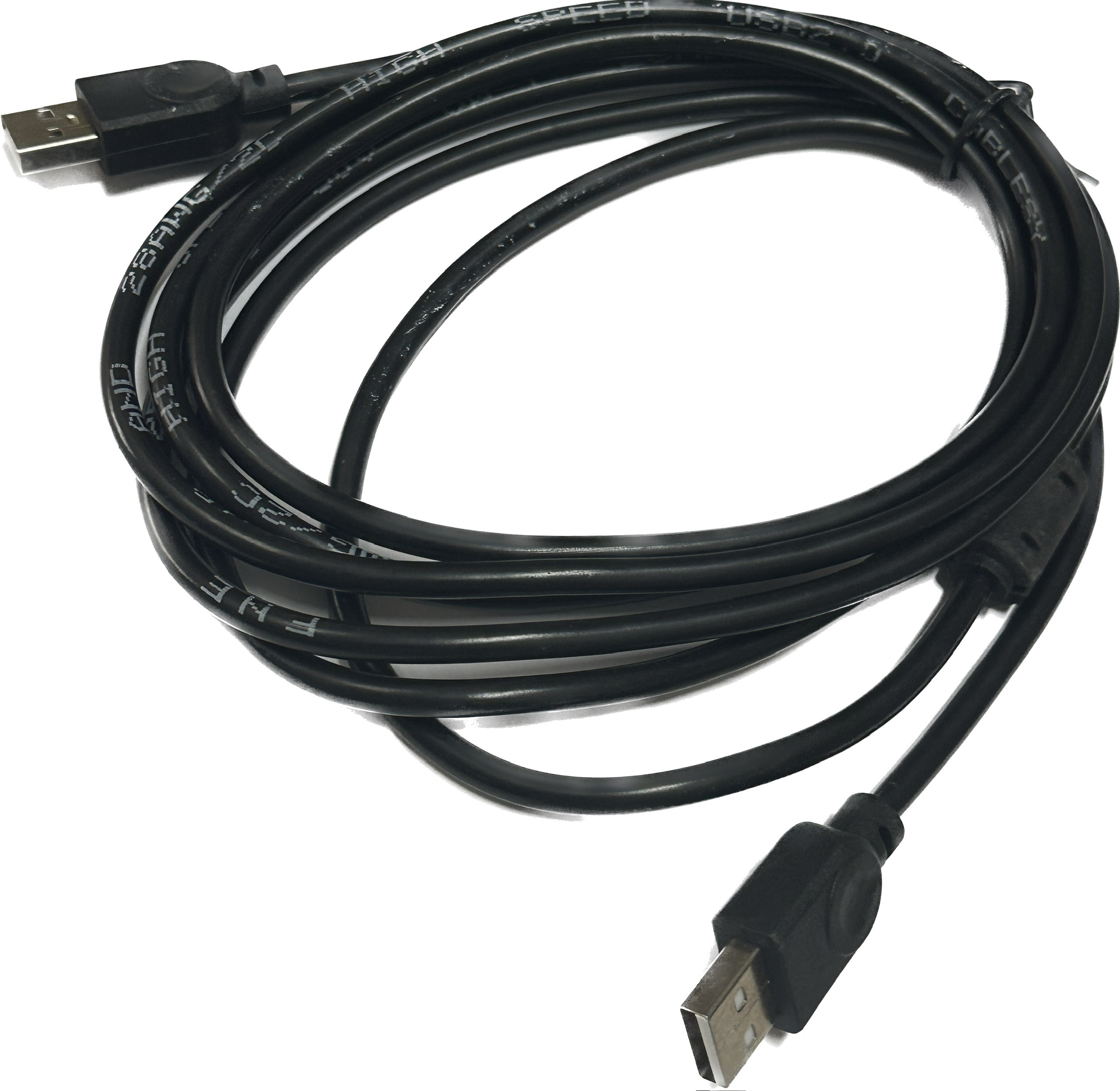 Dây cáp usb 2 đầu đực dài 5m màu đen