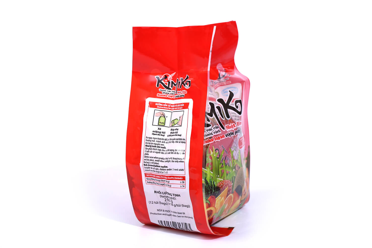 Combo 2 Gói Thạch Rau Câu Kimiko 216g
