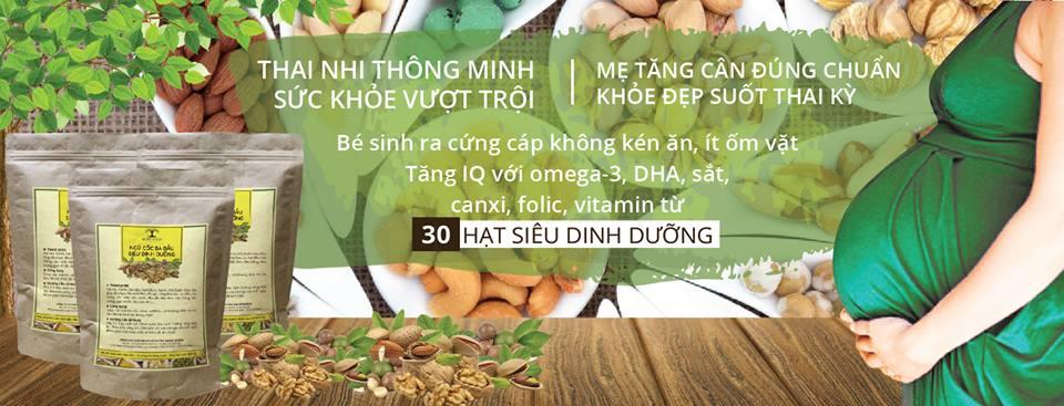 Ngũ cốc bà bầu queen nature