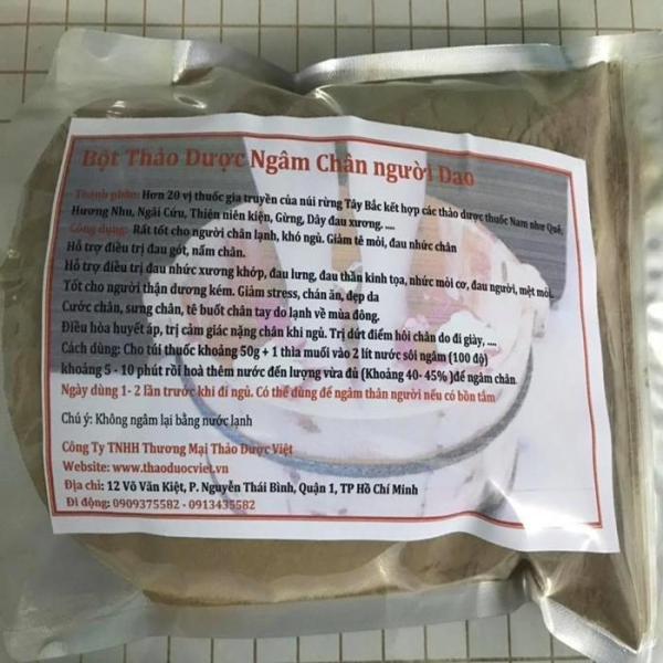 1kg Bột ngâm chân thảo dược Tây Bắc - Hàng công Thảo Dược Việt giúp trị đau nhực mỏi, thải độc, ngủ ngon giá rẻ