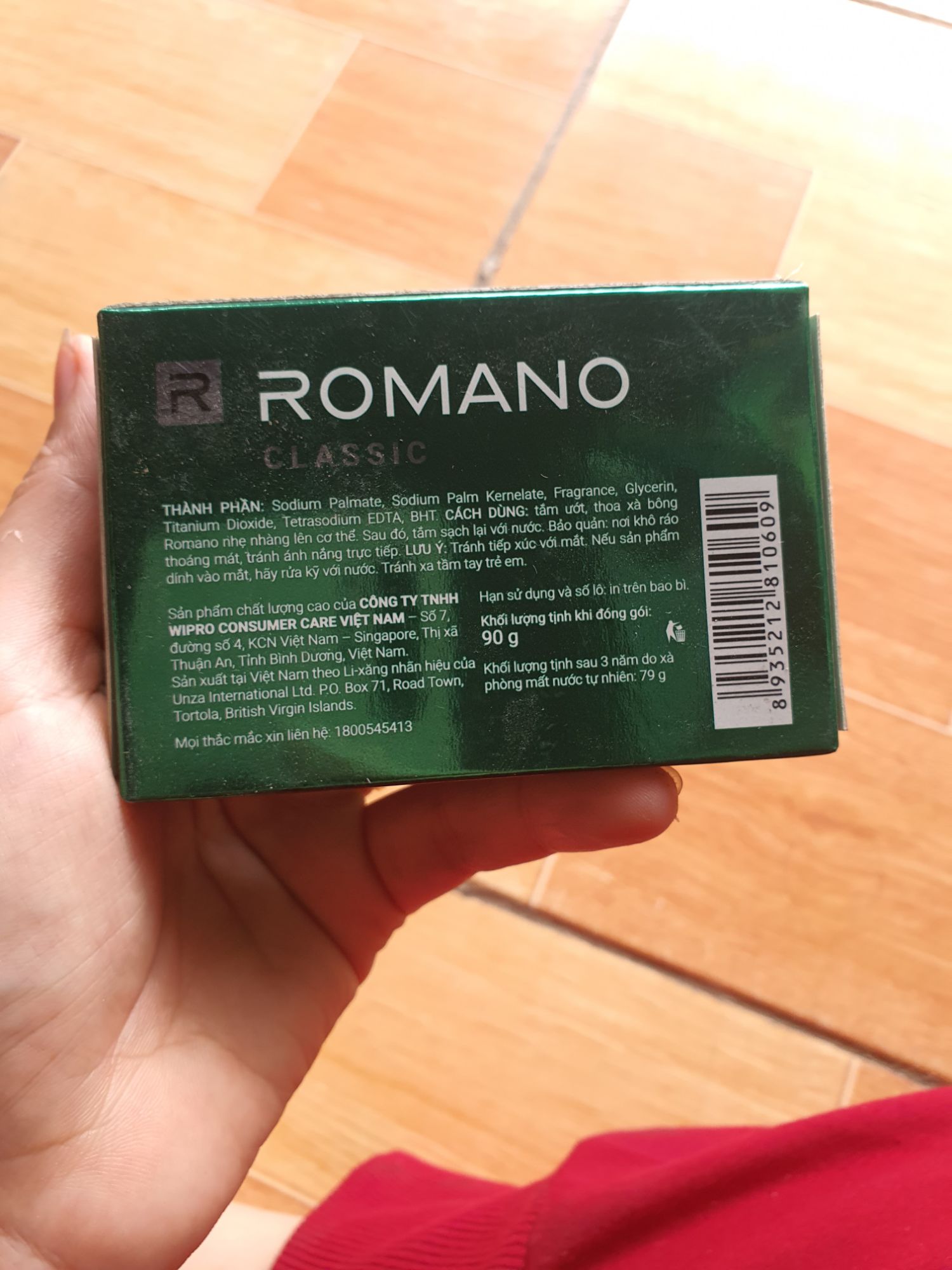 xà bông cục romano