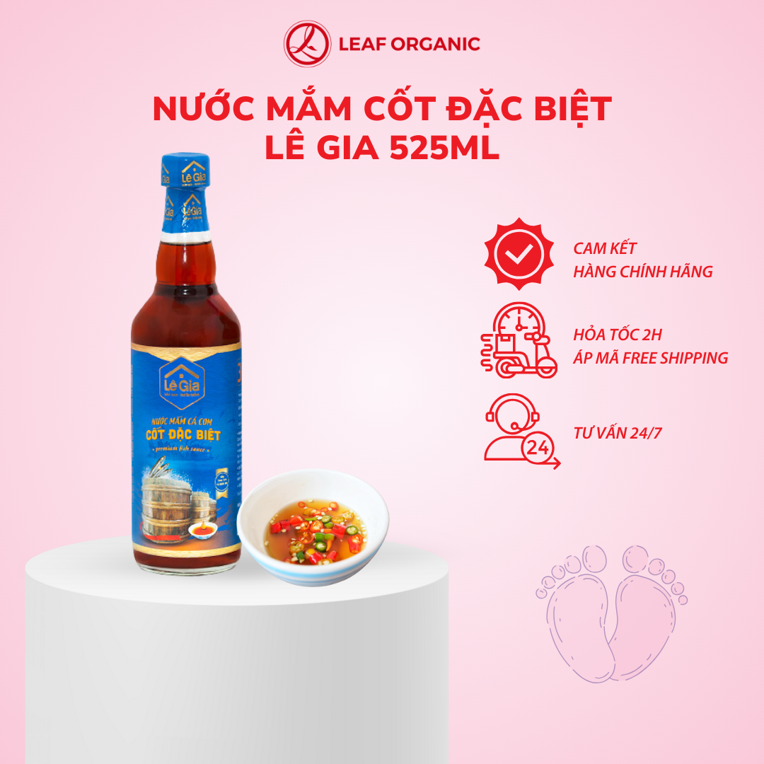 Nước Mắm Cốt Đặc Biệt Lê Gia