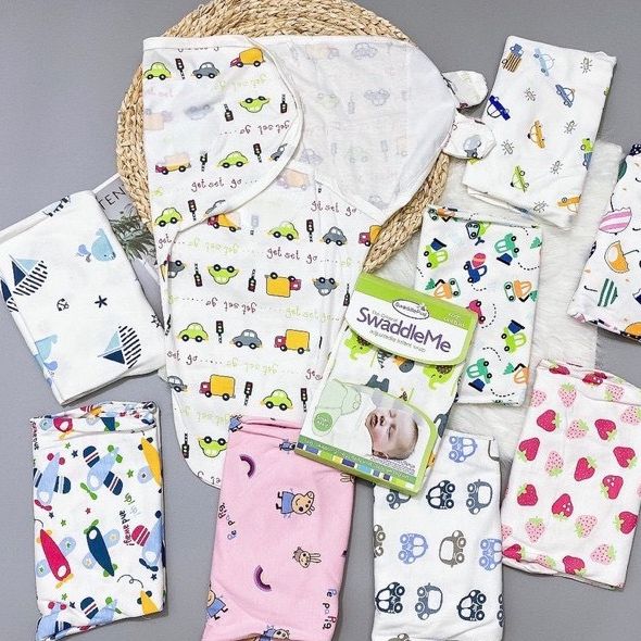 Khăn Quấn Bé Sơ Sinh Swaddle Summer Infant
