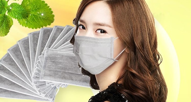 Hộp 50 cái khẩu trang y tế 4 lớp Nam Anh (Màu xám)