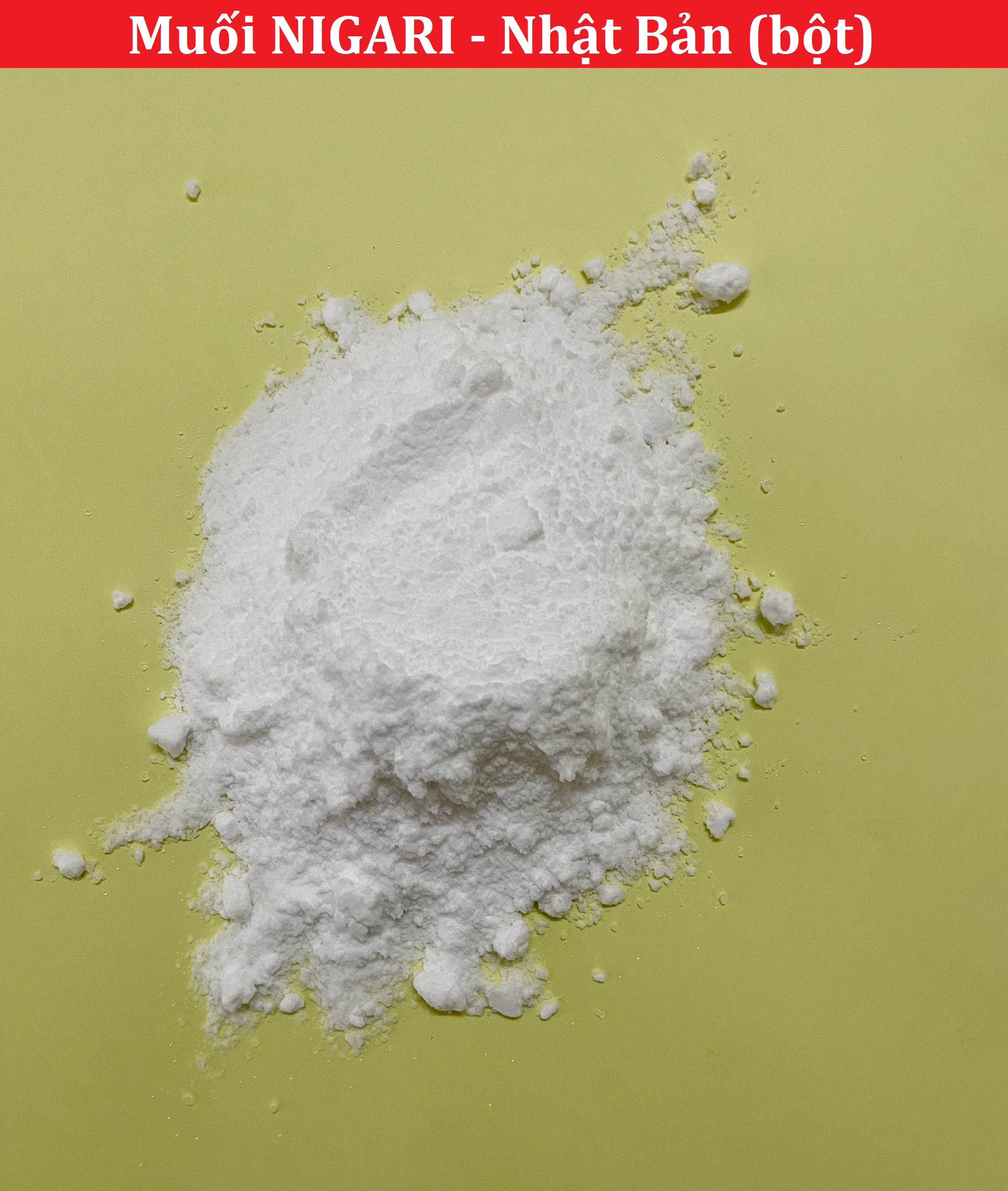 Muối Nigari thực phẩm 500g – Phụ gia tạo đông sữa đậu nành làm đậu hũ, nhập khẩu Nhật Bản