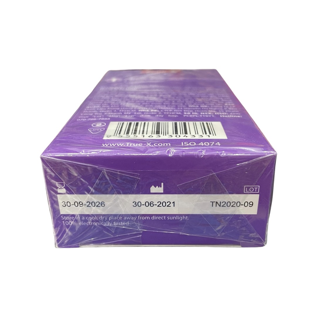 Bao cao su True-x ULTRA THIN siêu mỏng hộp 12c