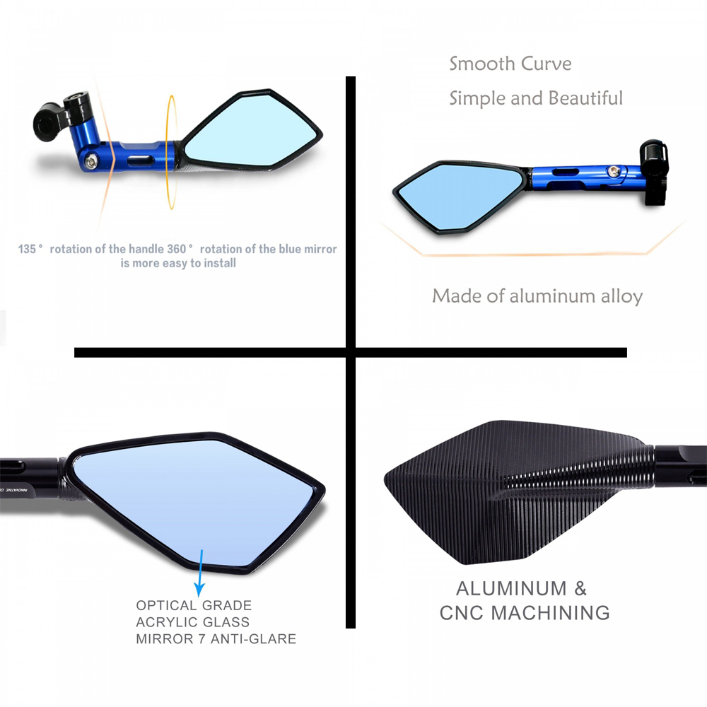 Gương 5 cạnh Riroma ( 1 chiếc bên trái)