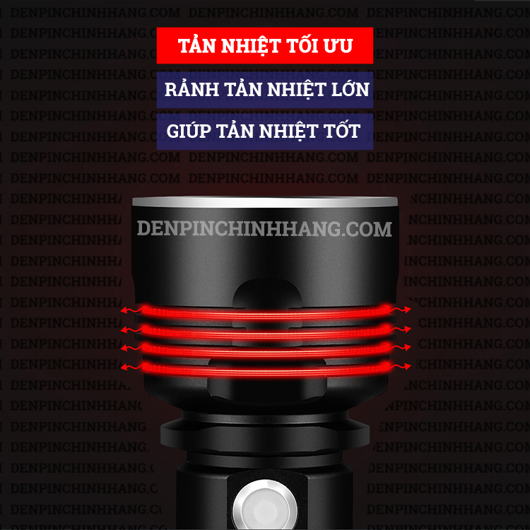 [HCM]Đèn pin siêu sáng P70 cao cấp