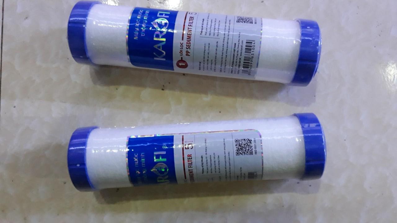 Combo Bộ 2 Lõi Lọc Nước Số 1 KAROFI