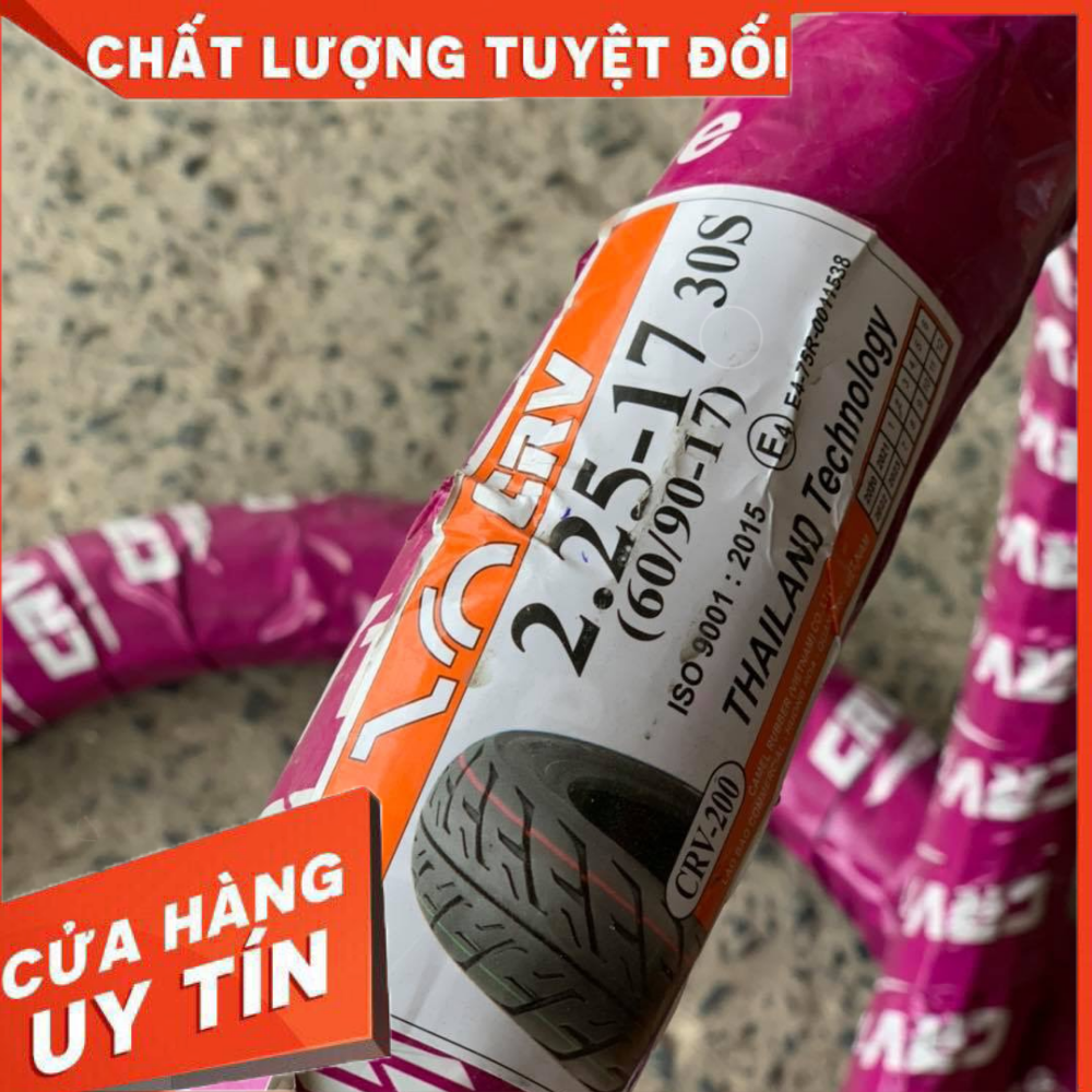 Vỏ Xe CRV Thái lan Size 2.25 (60/90-17), Size 2.50 (70/90-17) Có Ruột
