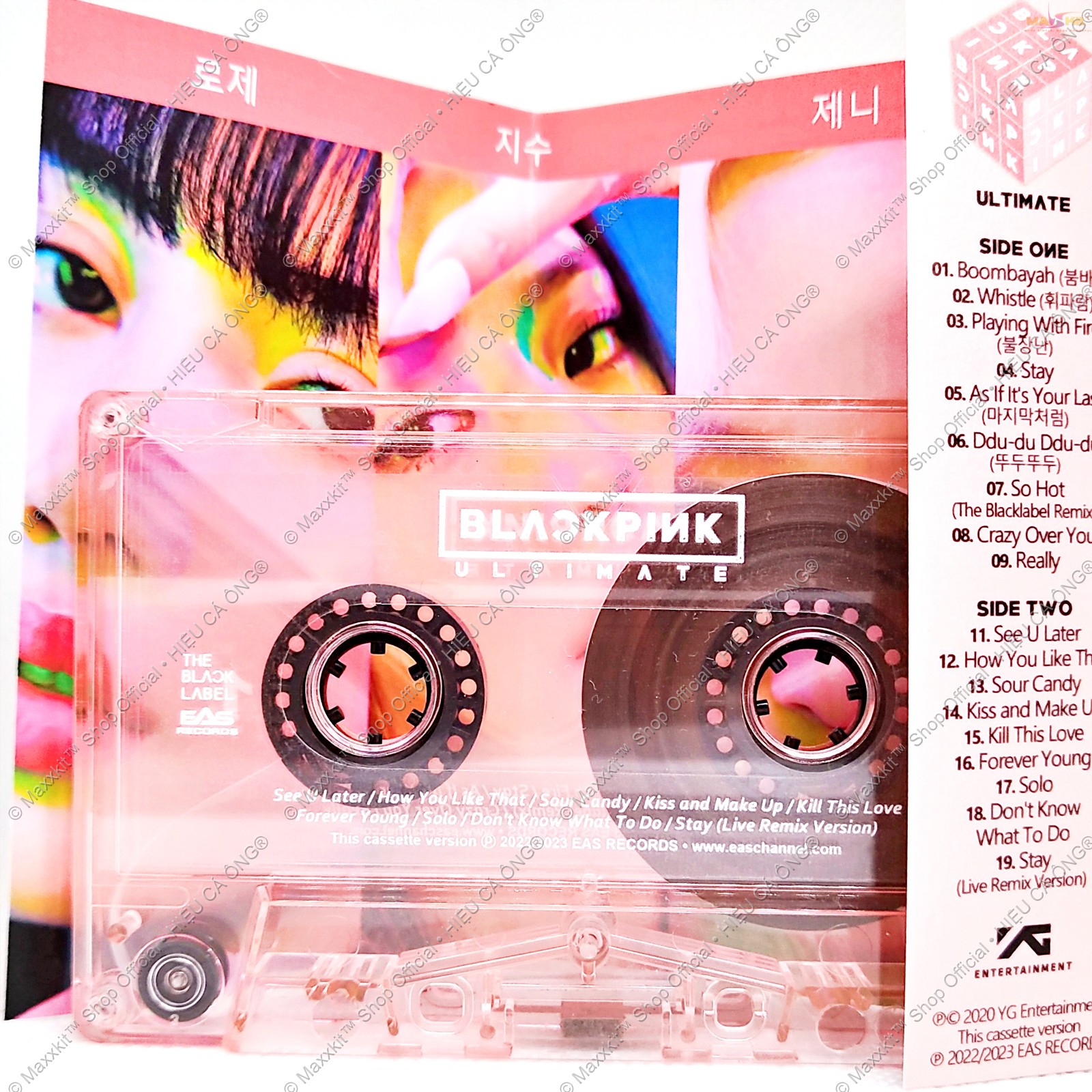Băng nhạc cassette BLACKPINK - Ultimate Collection (Blush Pink Tape) - EAS Records