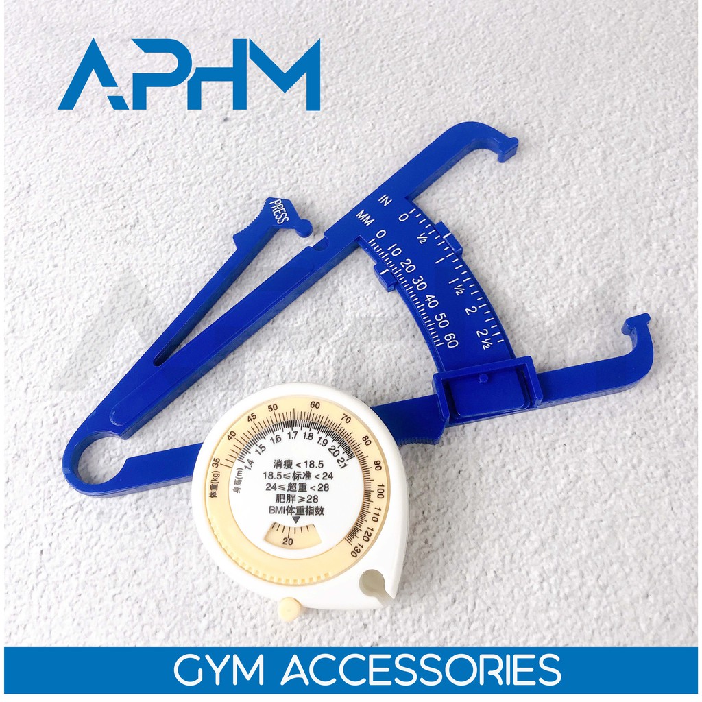 Combo Kẹp đo mỡ và thước đo APHM - FAT CALIPER